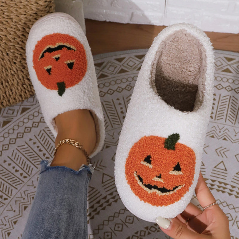 Halloween Home Cute Cotton Slippers | Consonak