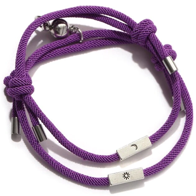 Alloy Love Eachother Couple Bracelet()-consonak