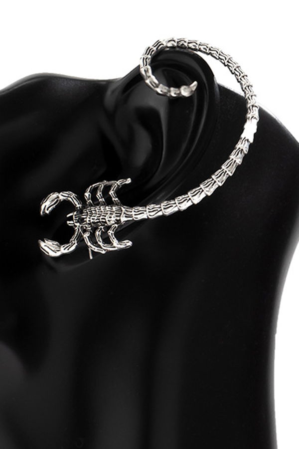 Punk Dark Scorpion Ear Bone Clip Ear Hook-consonak