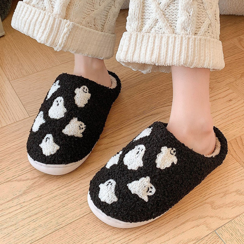 Halloween Home Cute Cotton Slippers | Consonak