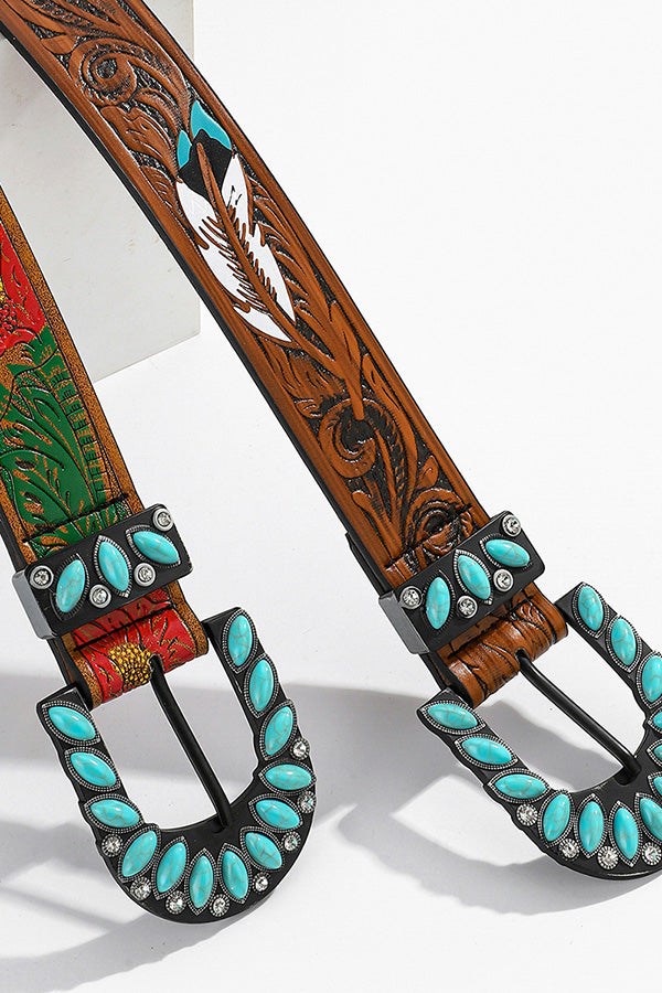 Bohemian Fashion Turquoise Vintage Belt-consonak