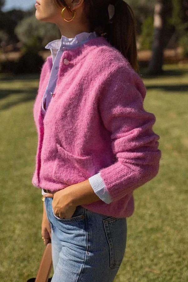 Falling for You Knit Long Sleeve Pocket Relaxed Cardigan-consonak