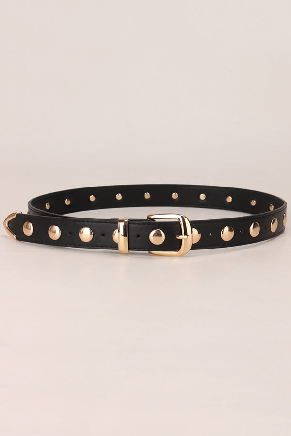 Fashion Punk Style Rivet Belt-consonak