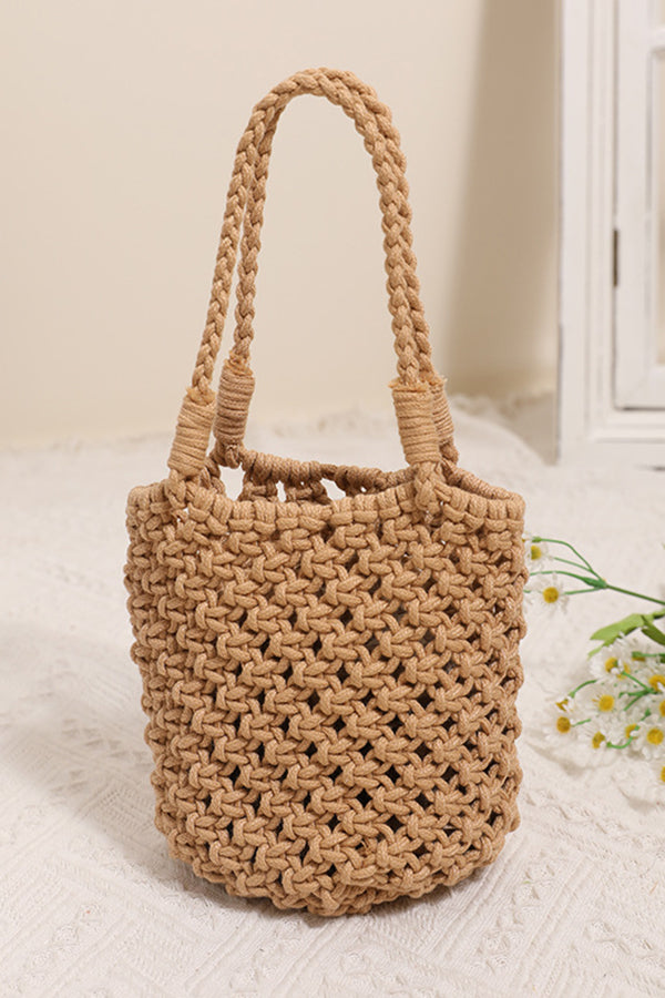 Fashion Hollow Straw Bag-consonak