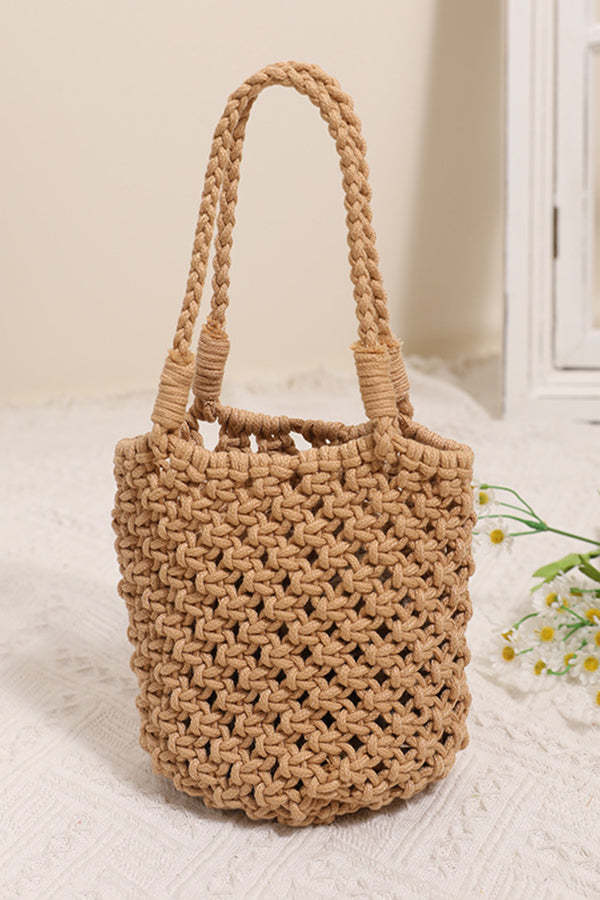 Fashion Hollow Straw Bag-consonak