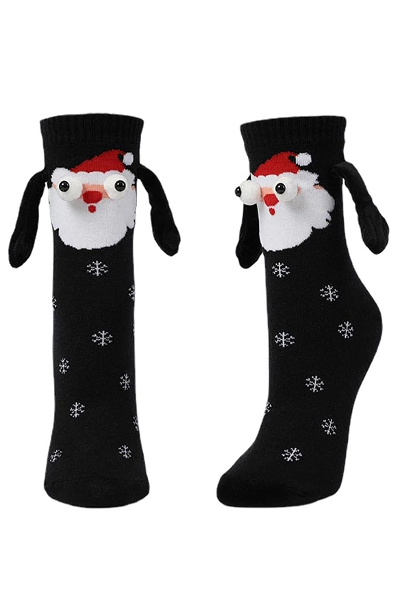 Christmas Cute Holding Hands Socks-consonak
