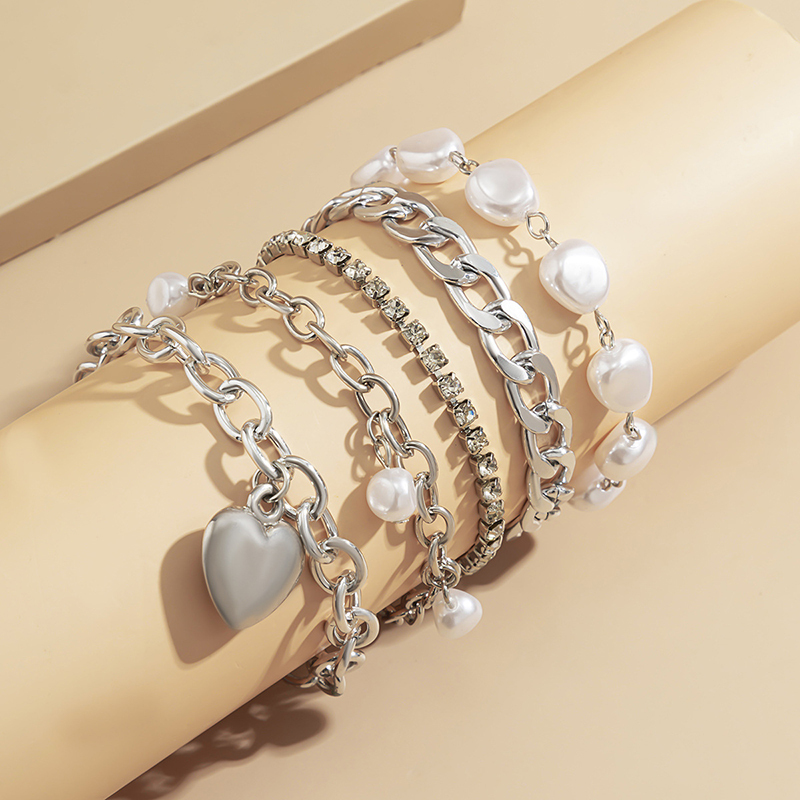 Special Shaped Imitation Pearl Vintage Baroque Bracelet-consonak