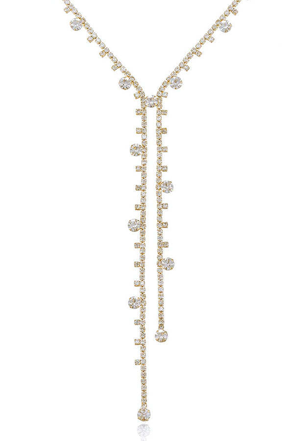 Sexy Irregular Full Diamond Necklace-consonak