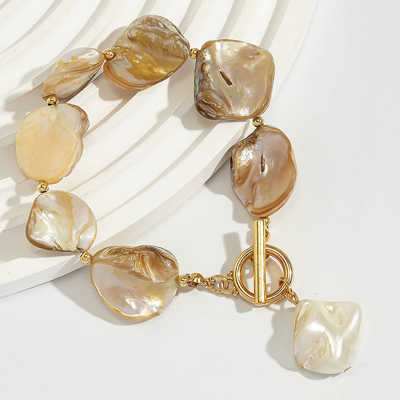Beach Ocean Style Shaped Pearl Bracelet | Consonak