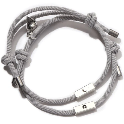 Alloy Love Eachother Couple Bracelet()-consonak