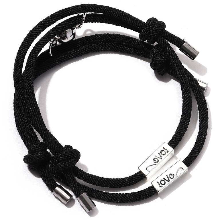 Alloy Love Eachother Couple Bracelet-consonak