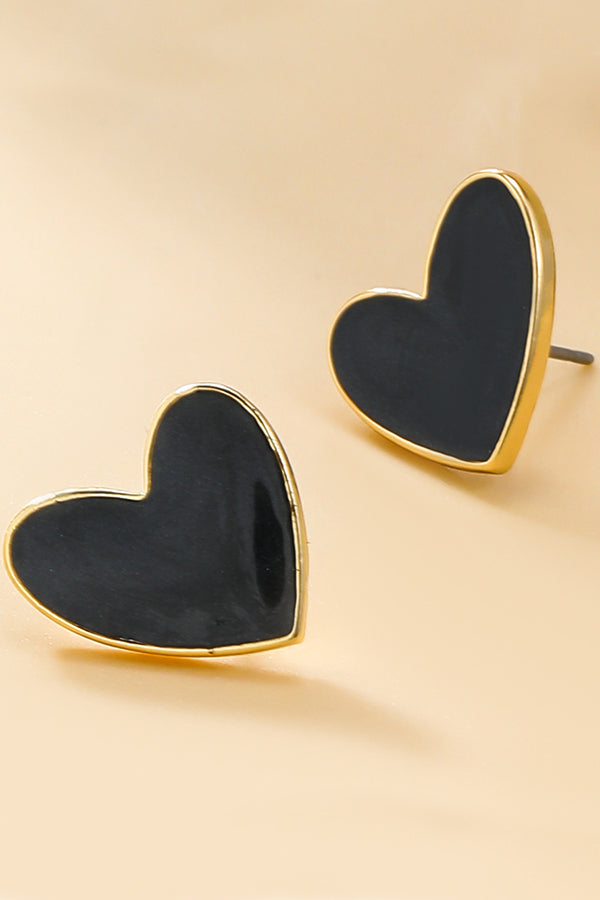  Love Shaped Earrings-consonak