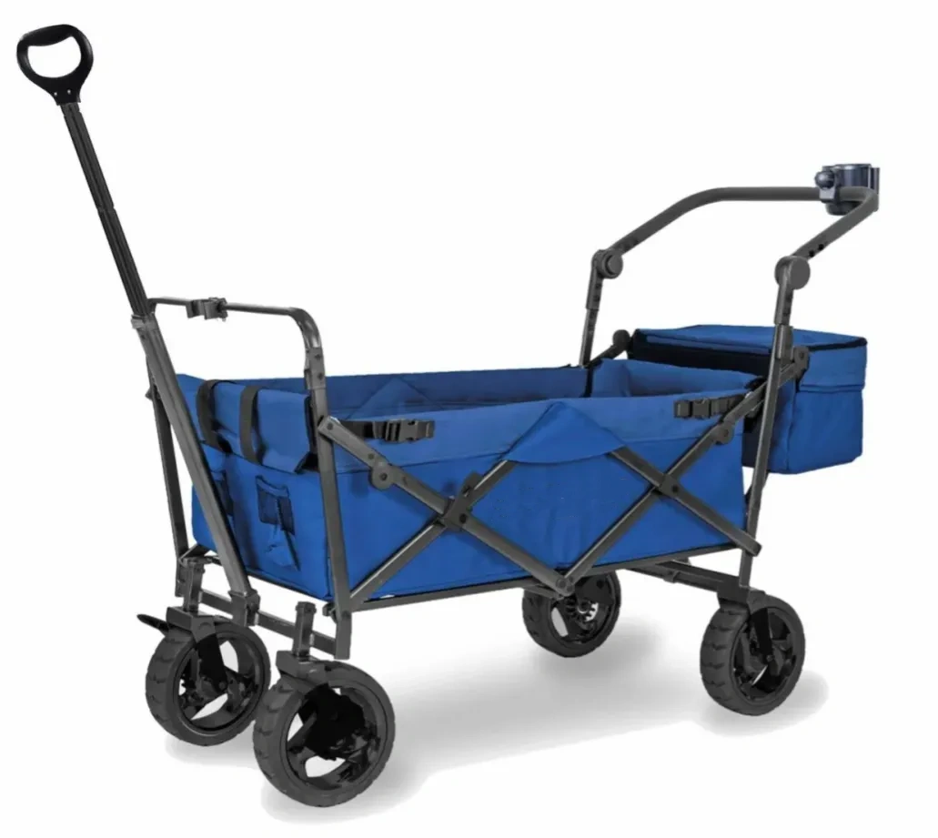 💝Factory Summer Clearance💝Buy 2 Get 2 Free Push & Pull Folding Wagon