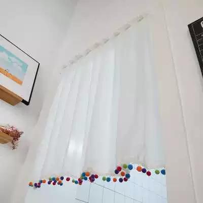 Solid colored window screen