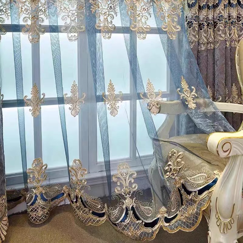 Chenille embroidered fabric