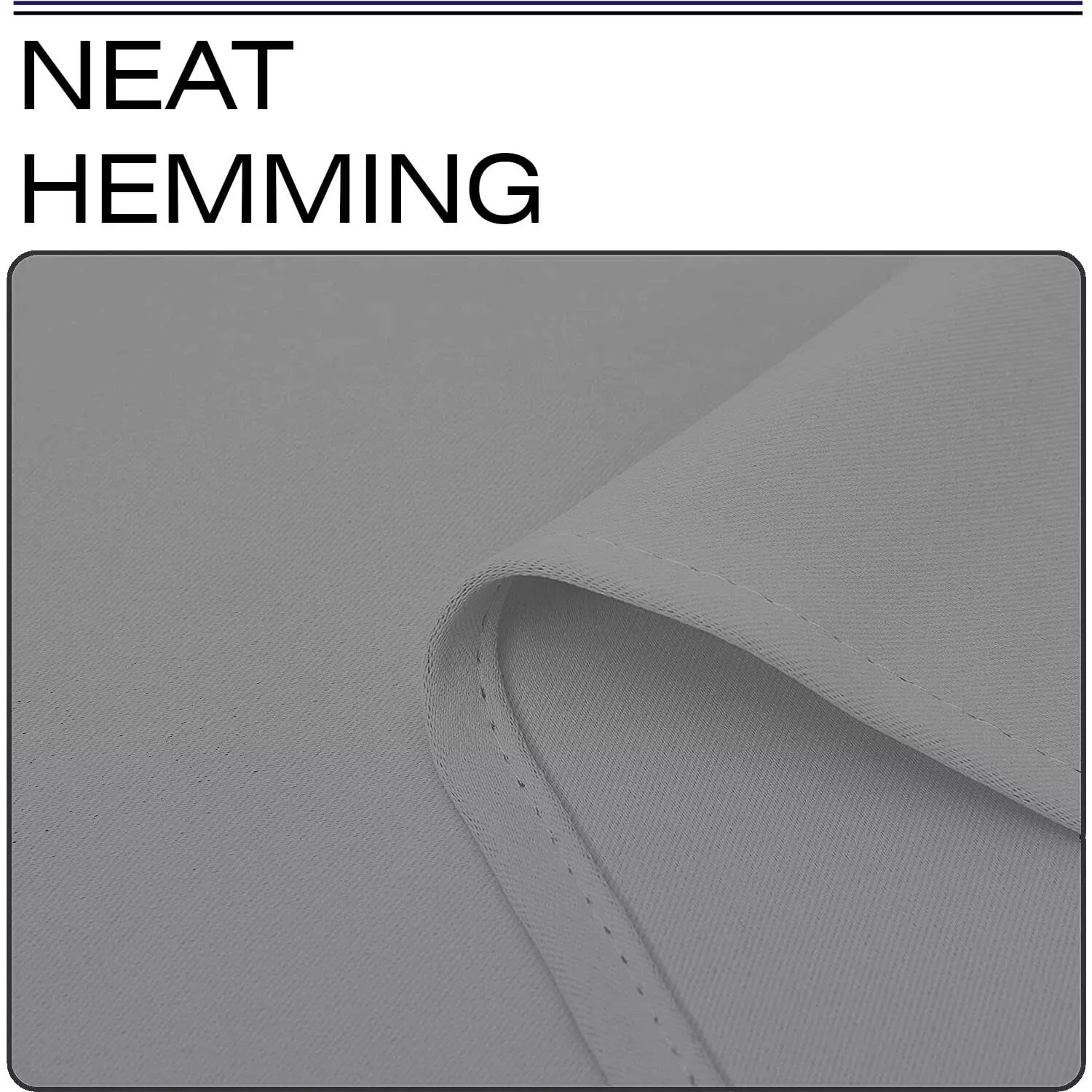 Pencil Pleat Blackout Curtains Thick Thermal Pair of Ready Made Curtain Panel