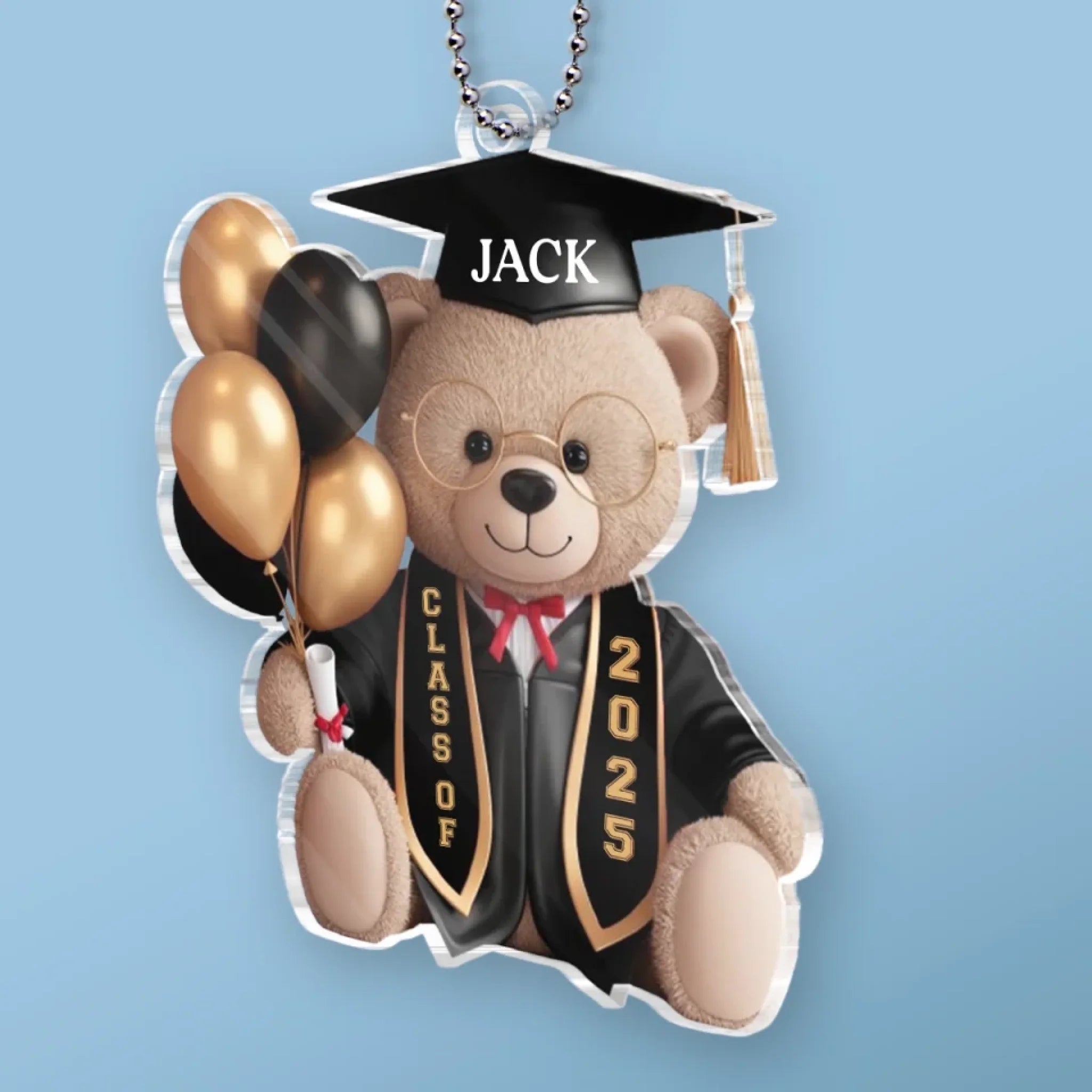 Time To Soar - Family Personalized Custom Car Ornament - Acrylic Custom Shaped - Graduation Gift For Family Members, Siblings, Brothers, Sisters