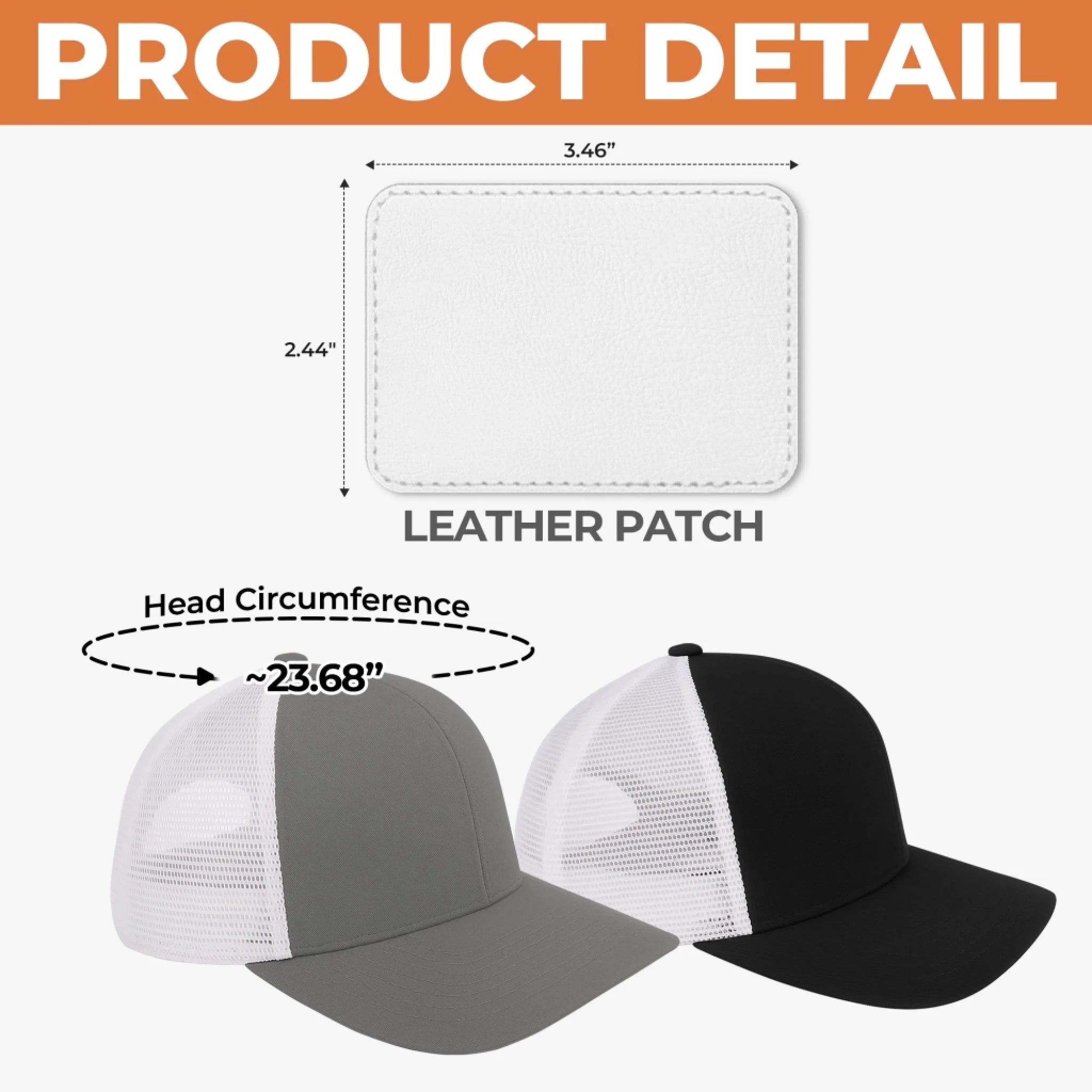 Dad Of The Year - Family Personalized Custom Leather Patch Mesh Cap - Father's Day, Gift For Dad, Grandpa