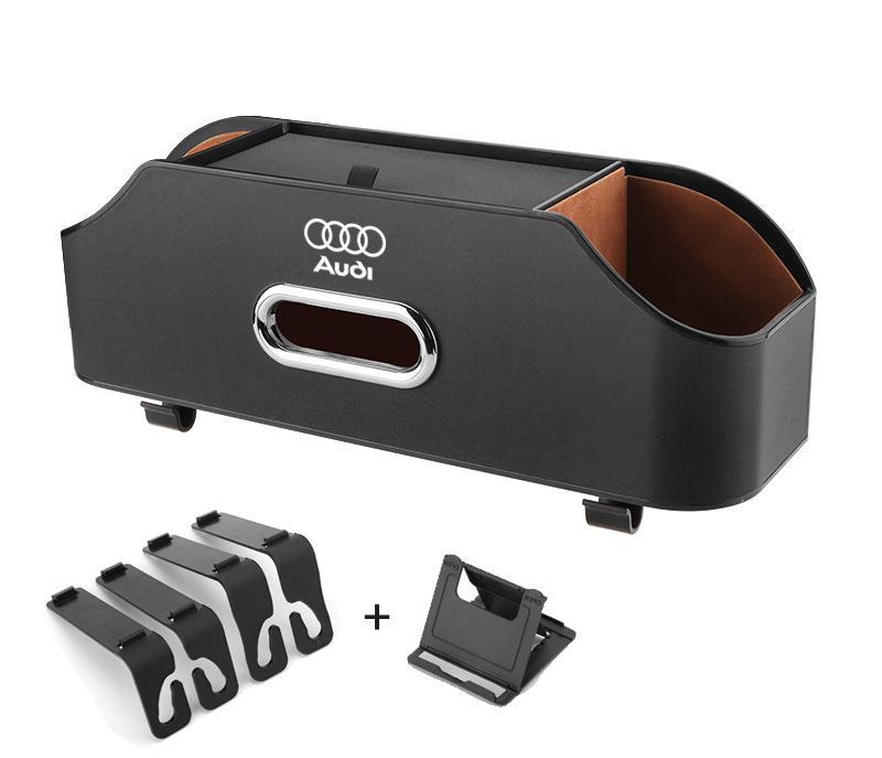 Multifunkčný úložný box do auta (pravá koža)