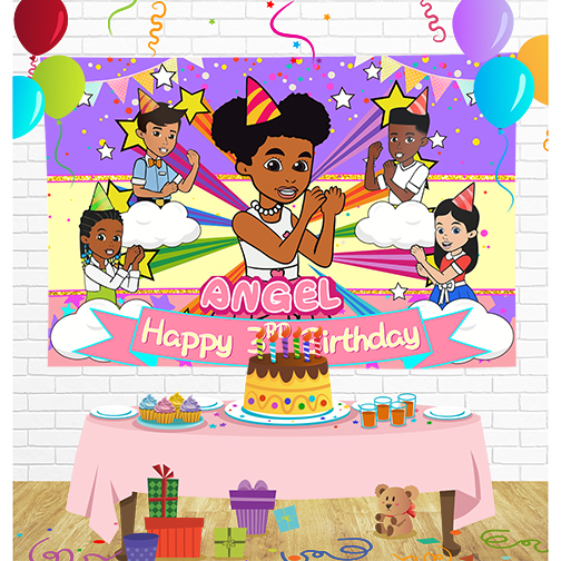 gracie corner Birthday Backdrop for Party Supplies Decorations