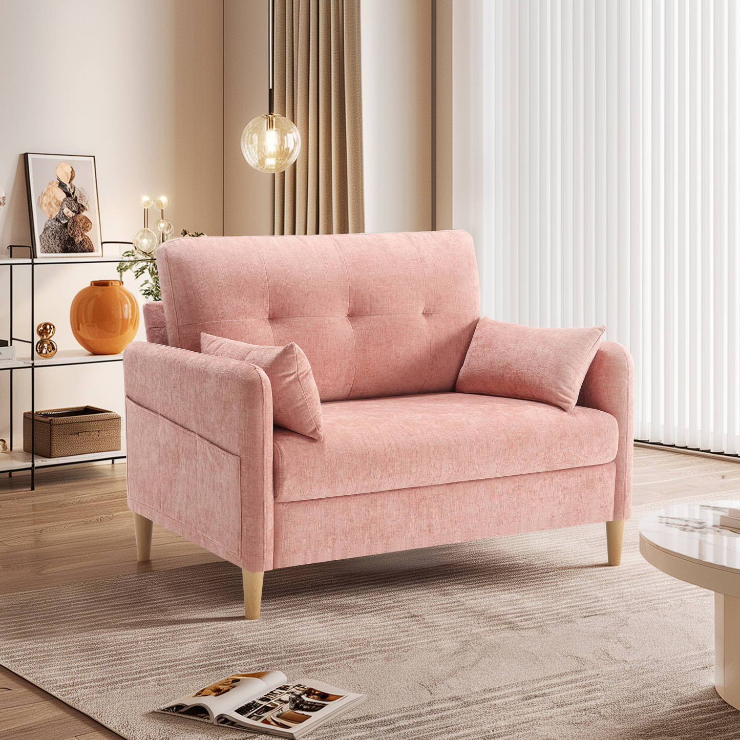 Petite 47'' Exquisite Loveseat