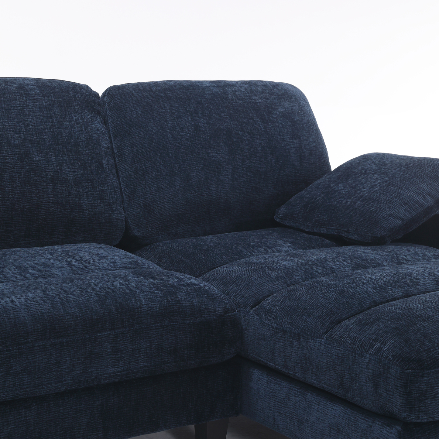 Serenity Plush 108 inch Sectional Sofa With Chaise