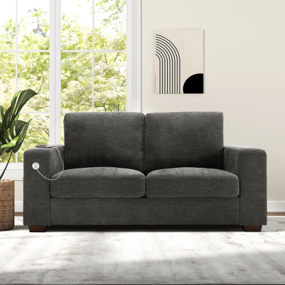 Classic 70" & 89" Modern Sofa with USB Charging 