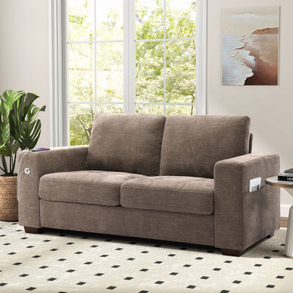 Classic 70" & 89" Modern Sofa with USB Charging 