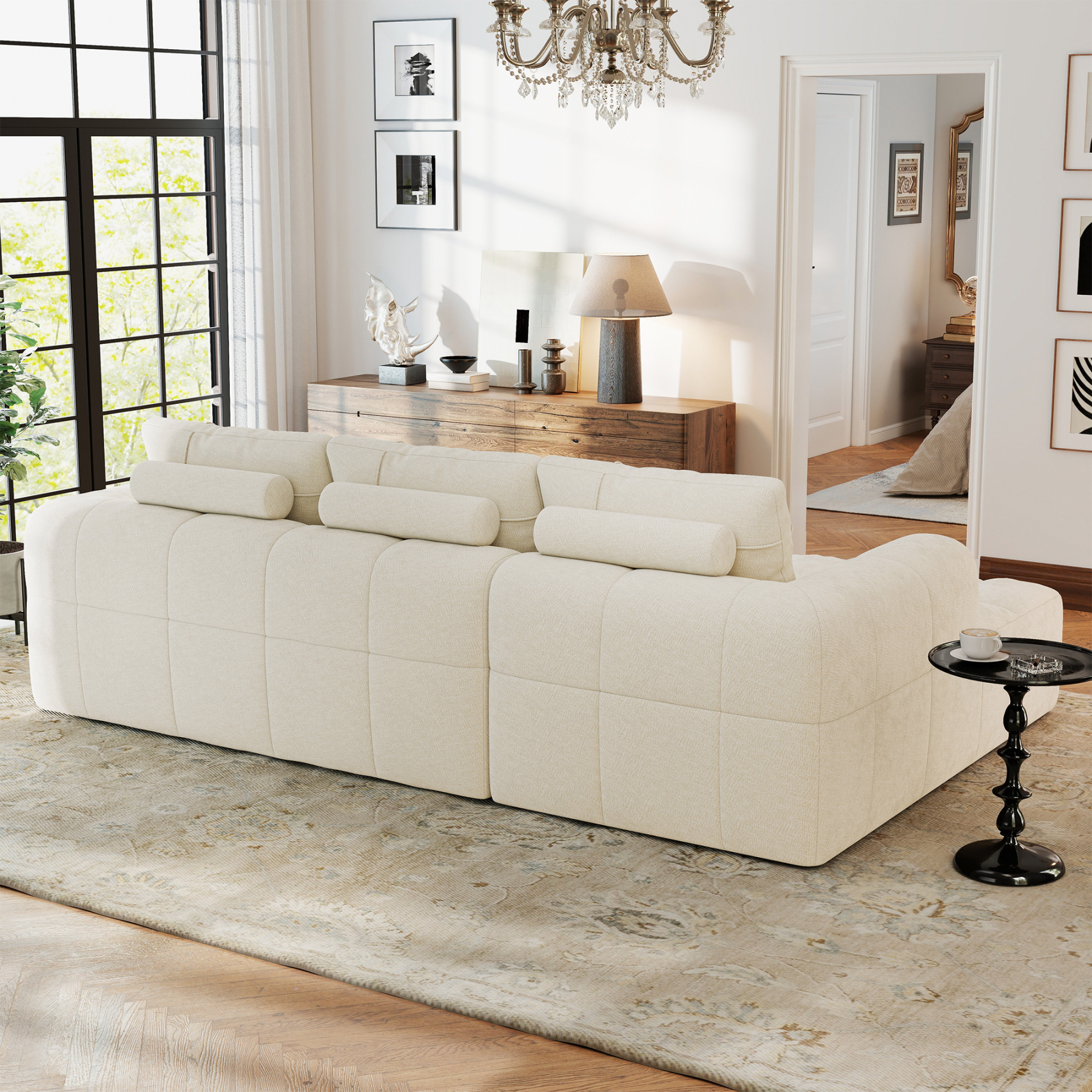 InstantCloud 109’‘ Sofa with Chaise