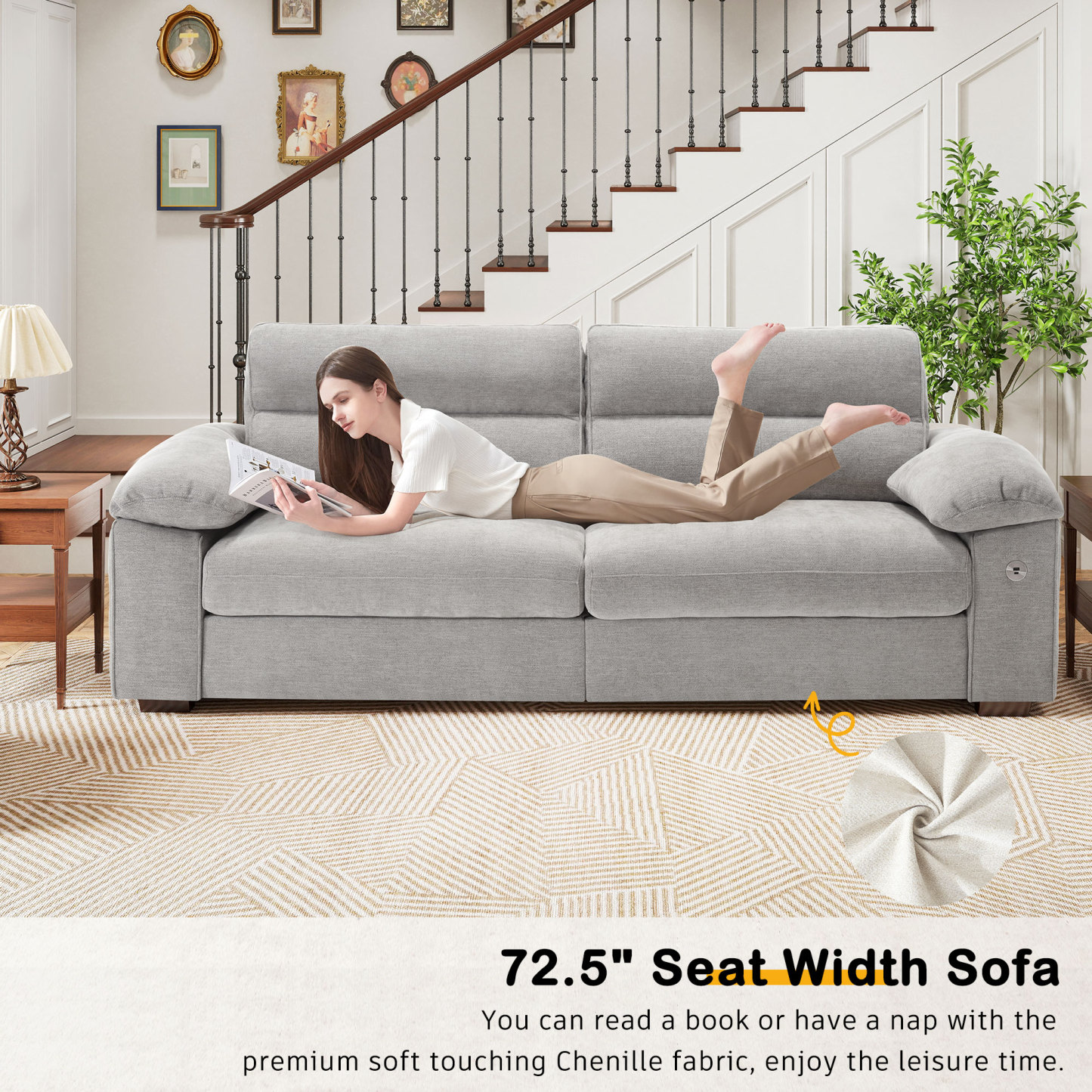 PillowArm Comfort Sleeper Sofa