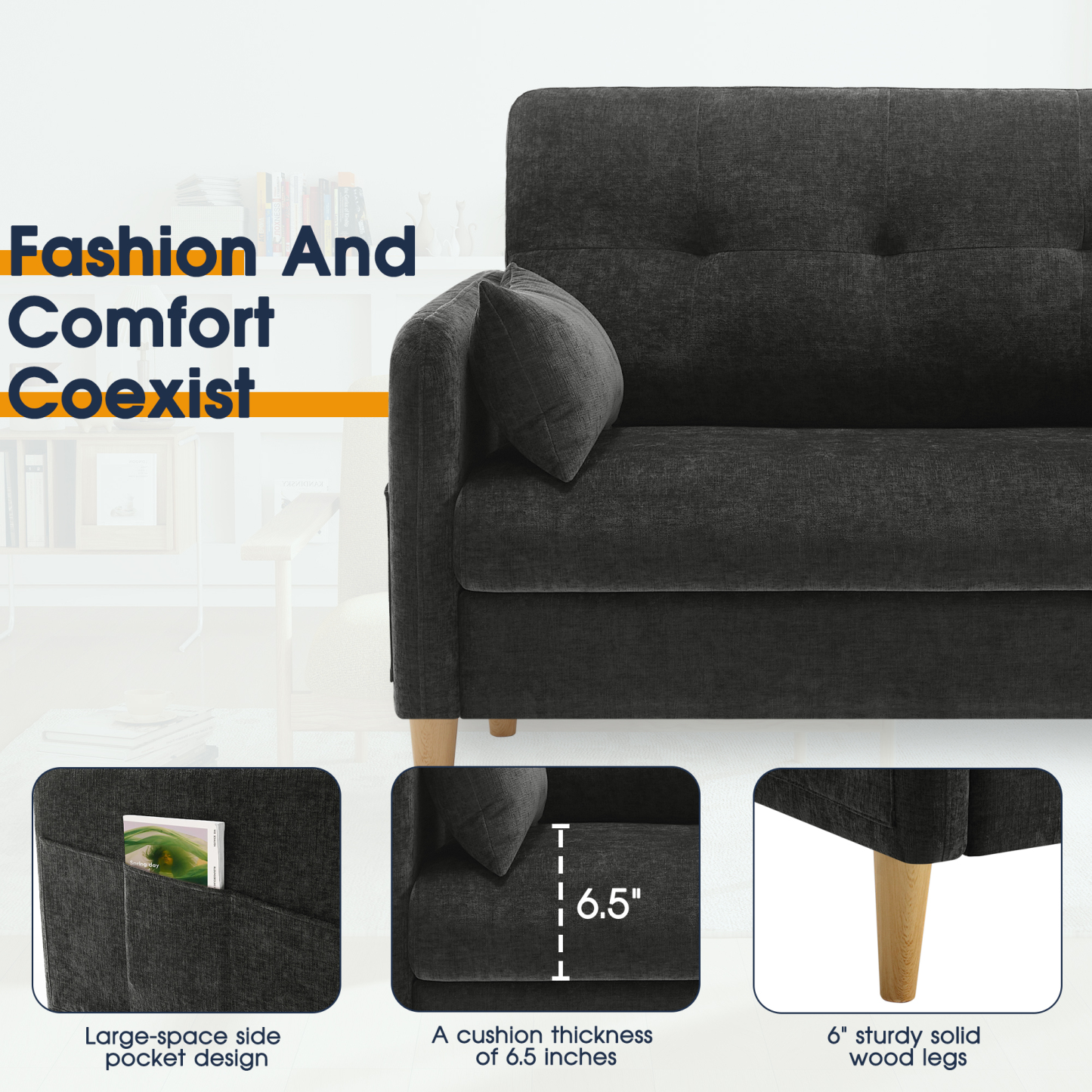 Petite 47'' Exquisite Loveseat