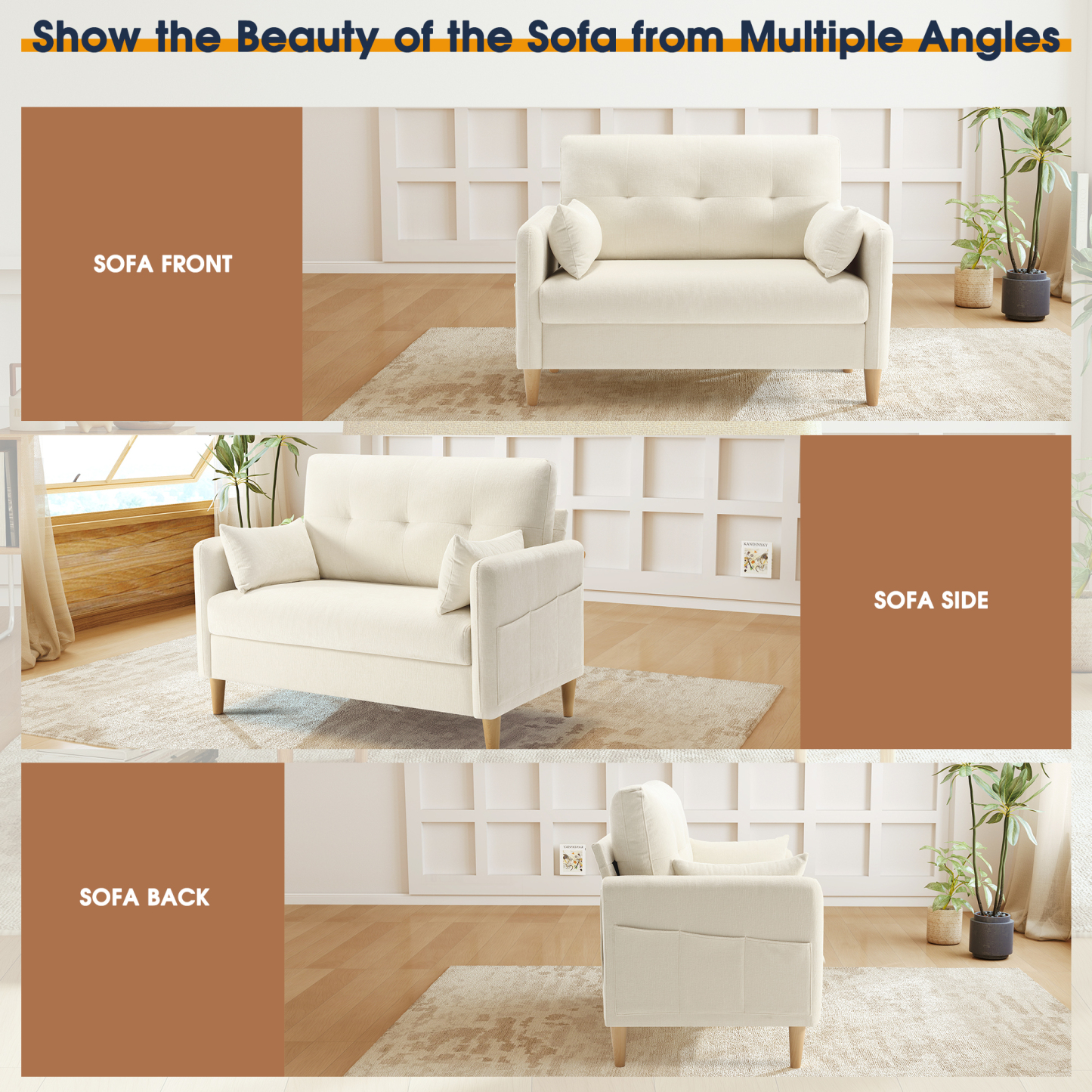 Petite 47'' Exquisite Loveseat