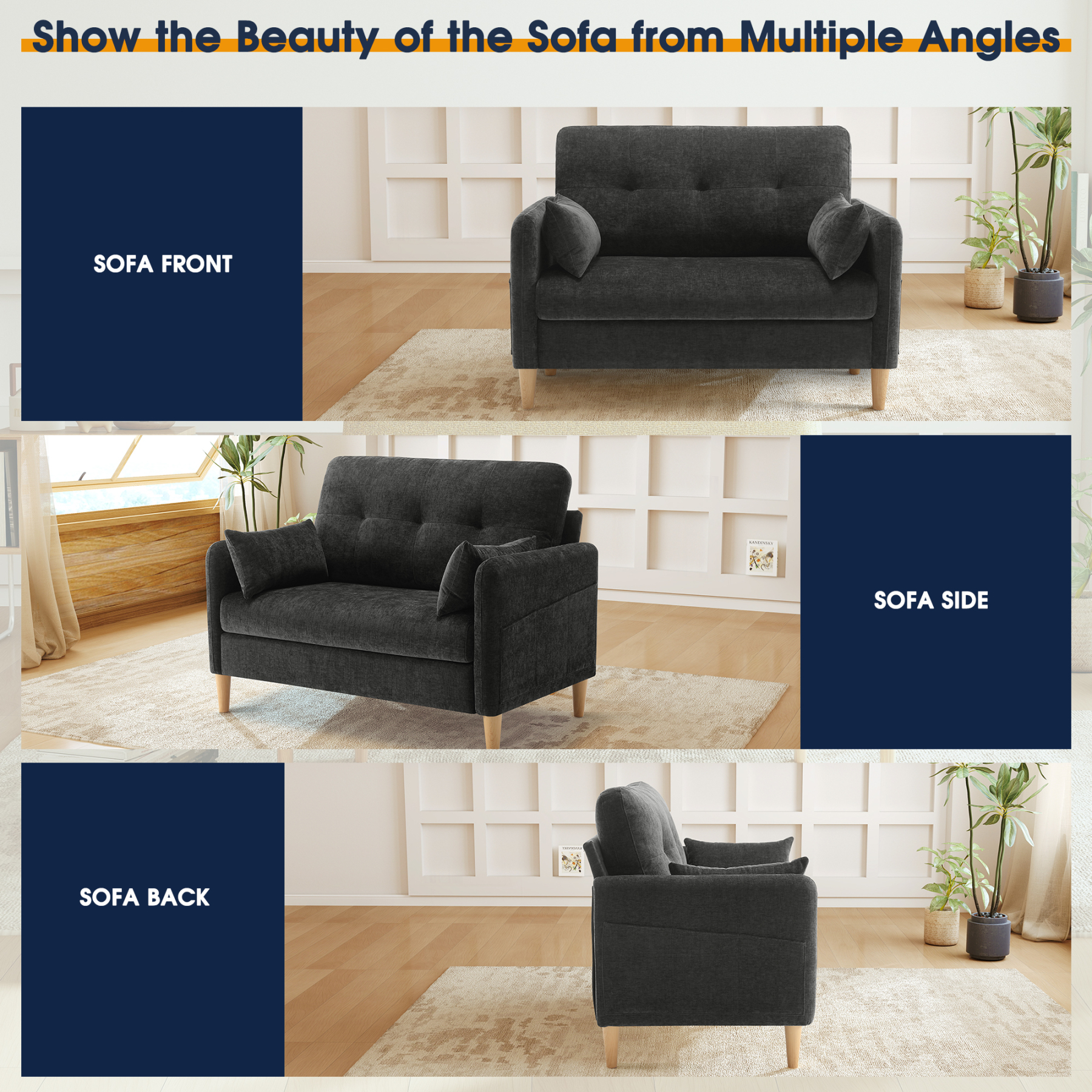 Petite 47'' Exquisite Loveseat