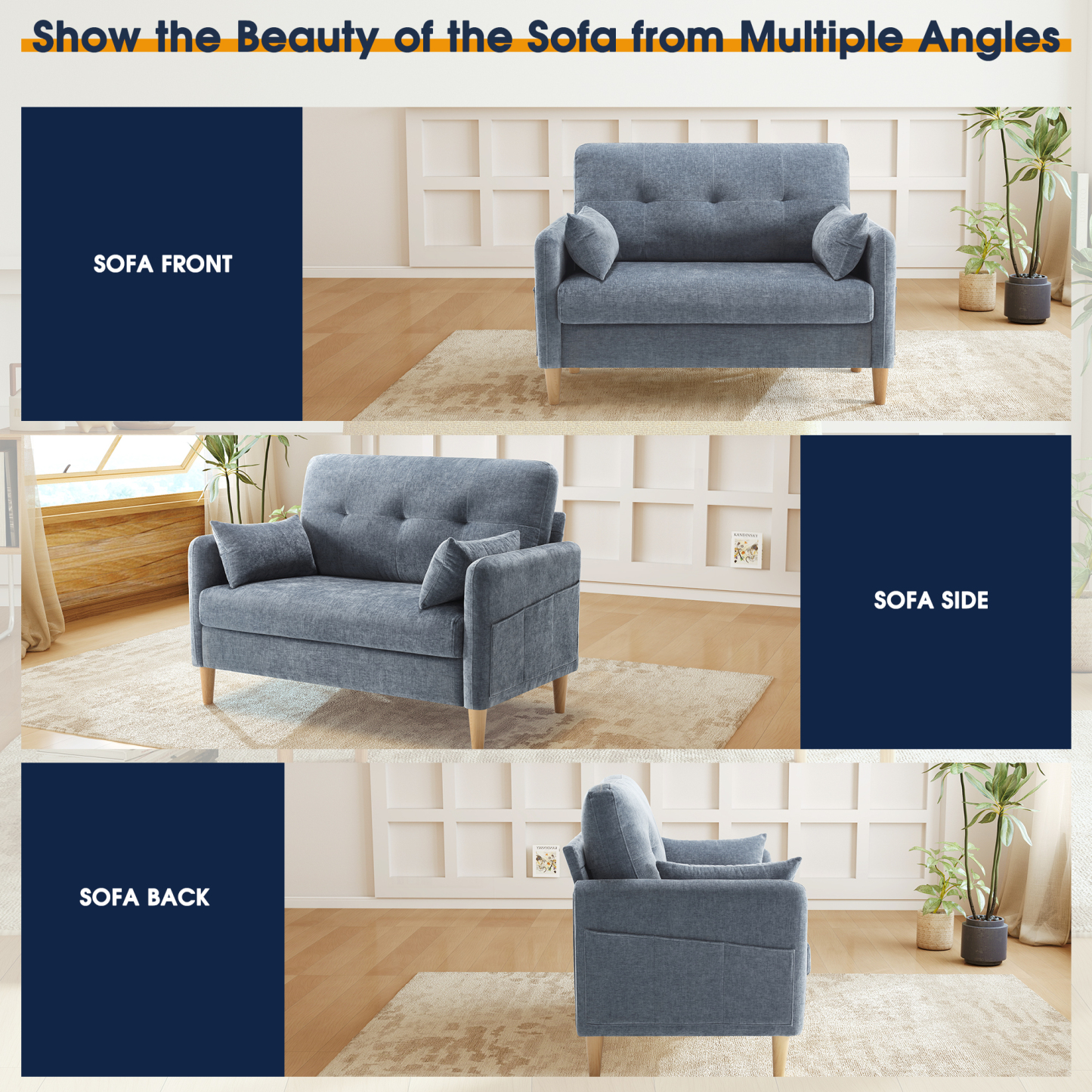 Petite 47'' Exquisite Loveseat