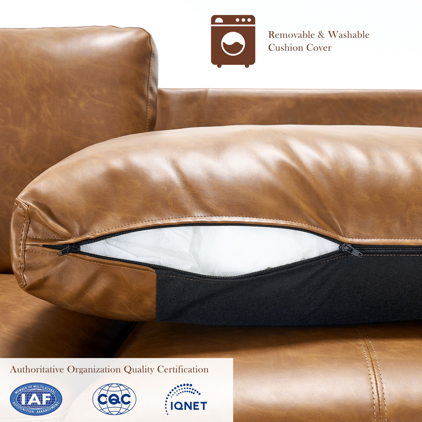 Classic 70" & 89" Modern Sofa with USB Charging