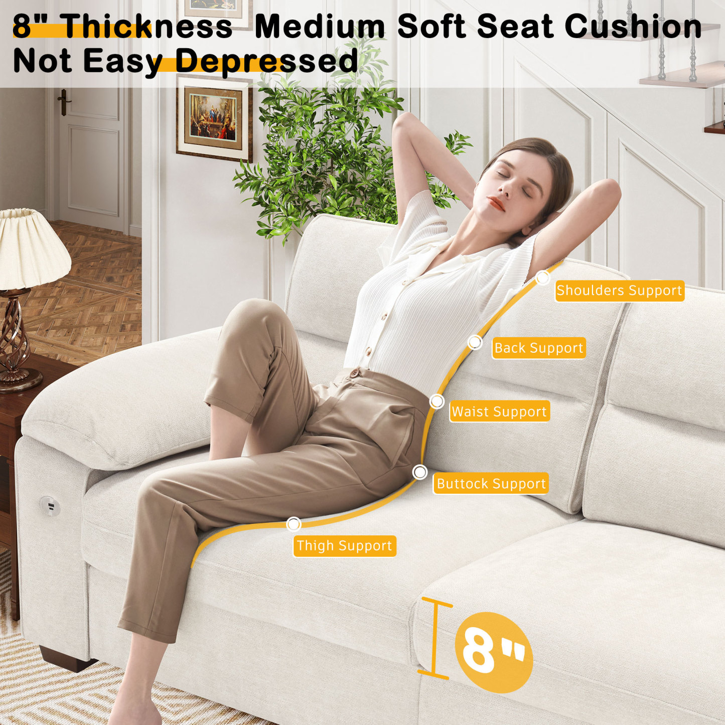 PillowArm Comfort Sleeper Sofa