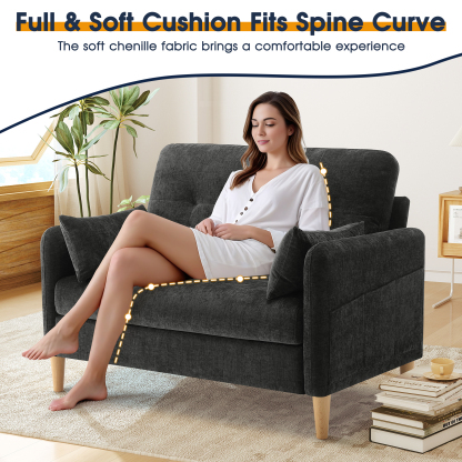 Petite 47'' Exquisite Loveseat