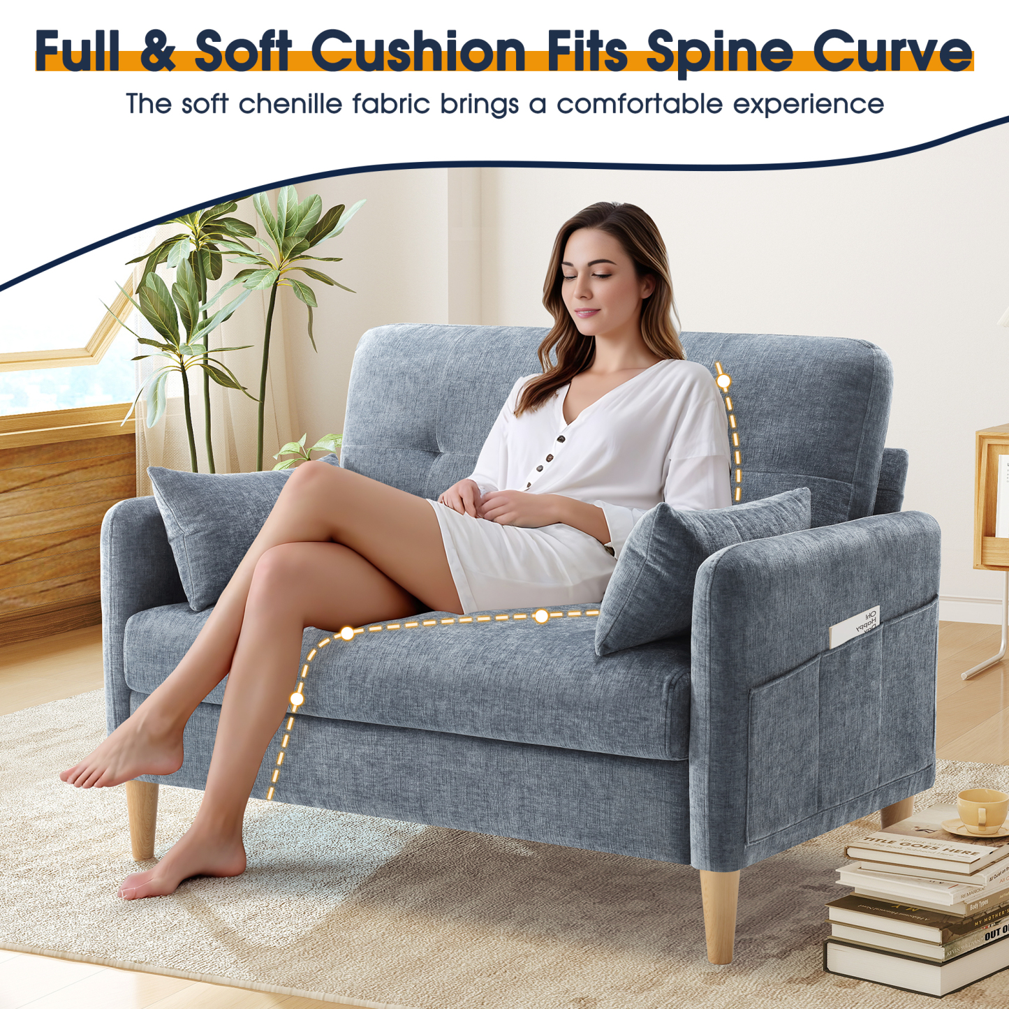Petite 47'' Exquisite Loveseat