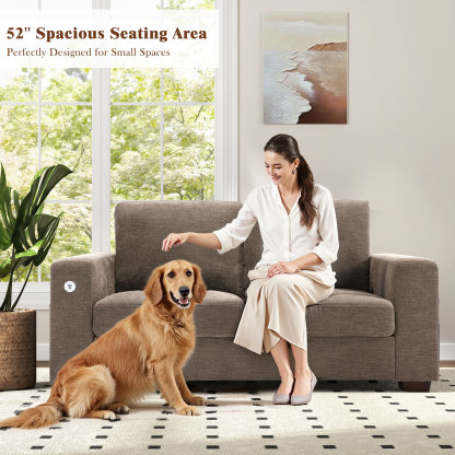 Classic 70" & 89" Modern Sofa with USB Charging 