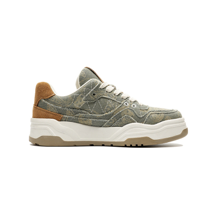 Painted, trendy, comfortable, shock-absorbing and wear-resistant, fashionable and versatile low-top sneakers for couples, same style for men and women