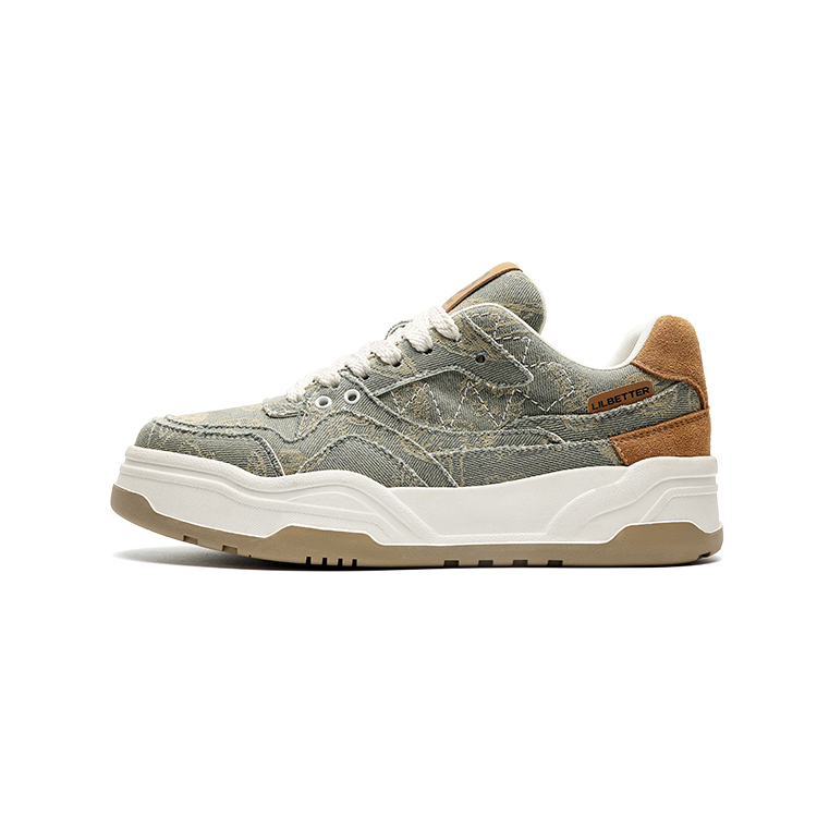 Painted, trendy, comfortable, shock-absorbing and wear-resistant, fashionable and versatile low-top sneakers for couples, same style for men and women