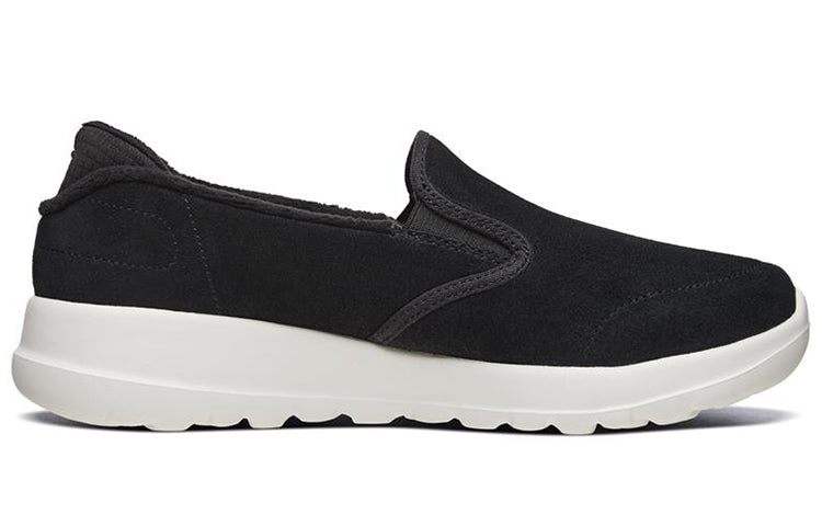 (WMNS) skecththers Go Walk Joy Slip On 'Black' 15714-BKW