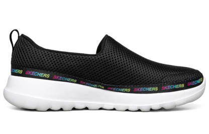 (WMNS) skecththers Go Walk Joy Low-Top Slip-Ons Black 124096-BKMT