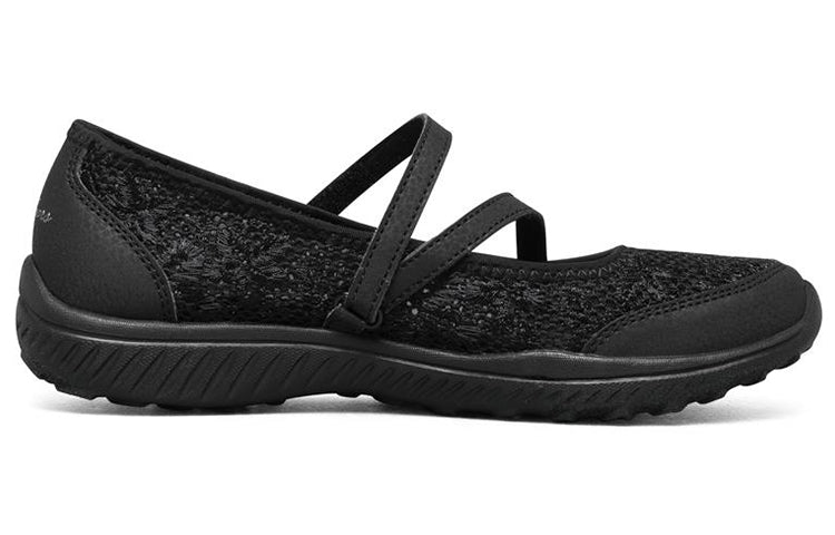 (WMNS) skecththers Be-Light Slip-on Shoes Black 100022-BLK