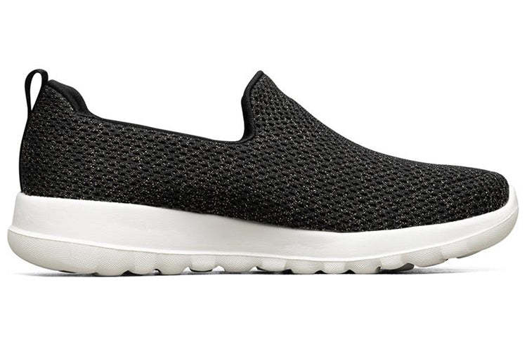 (WMNS) skecththers Go Walk Joy Slip On 'Black Gold' 124090-BKGD
