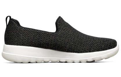 (WMNS) skecththers Go Walk Joy Slip On 'Black Gold' 124090-BKGD