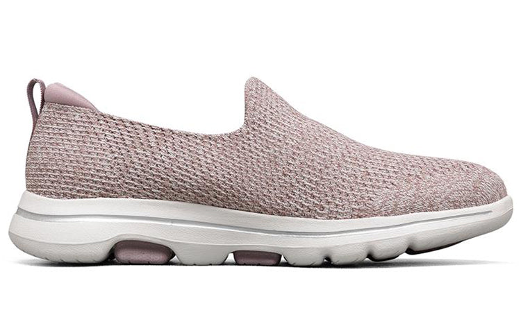 (WMNS) skecththers Go Walk 5 Slip-on Shoes Pink 124162-MVE
