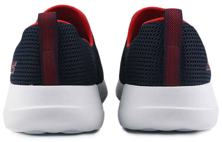 skecththers Go Walk Slip On Blue/Red 54638-NVRD