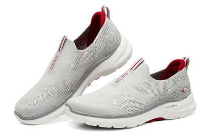 skecththers Go Walk 6 Slip On Gray 216202-GYRD