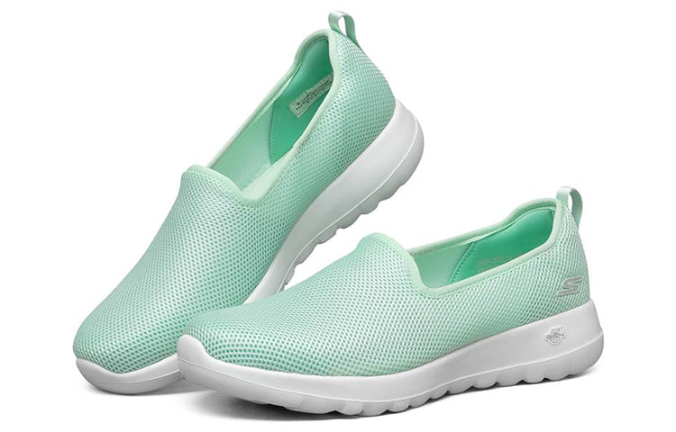 (WMNS) skecththers Go Walk Joy Slip-on Shoes Green 124186-MNT